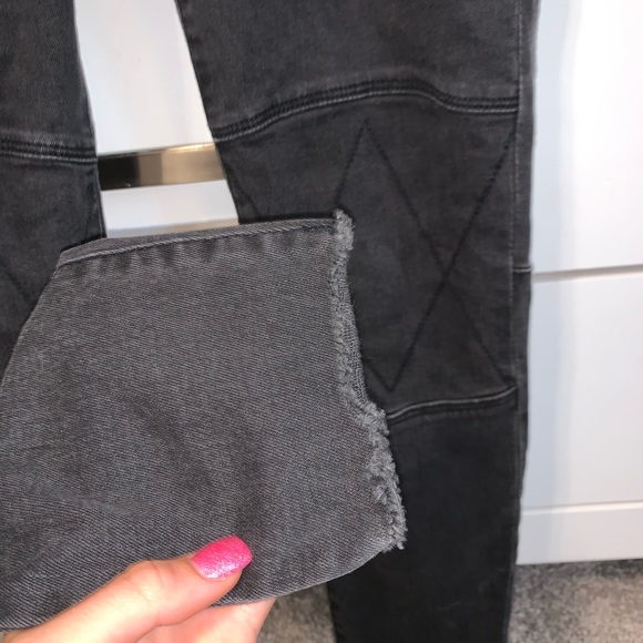 Anthropologie JA x DL1961 instasculpt black moto jeans - Picture 4 of 12